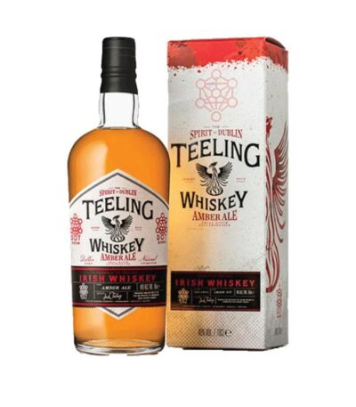 Teeling Whiskey Small Batch Amber Ale boca.