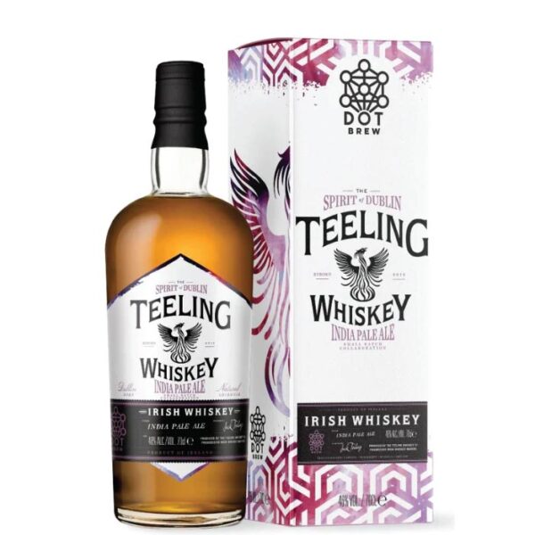 Teeling Whiskey Small Batch Dot Brew India Pale Ale boca.