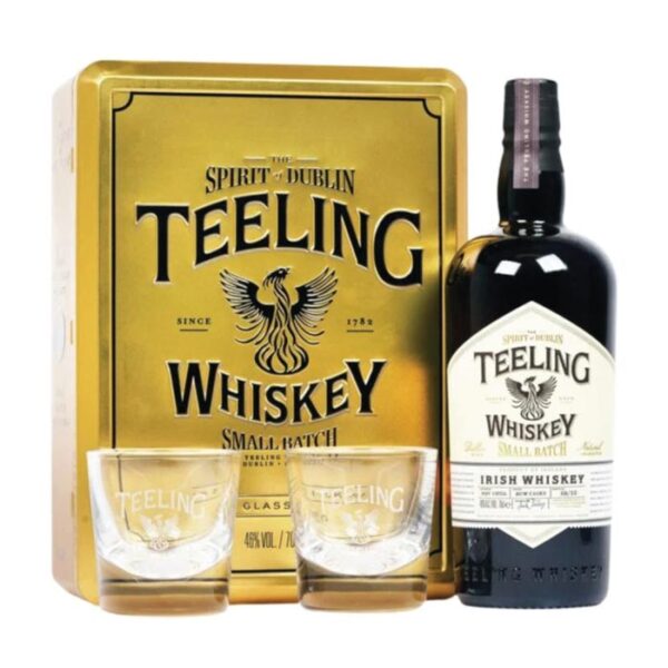 Teeling Whiskey Small Batch Gold + 2 čaše 0.7 L