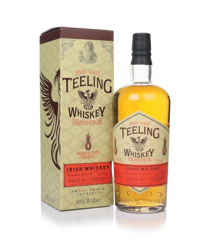 Teeling Whiskey Small Batch Pineapple Rum Cask boca.