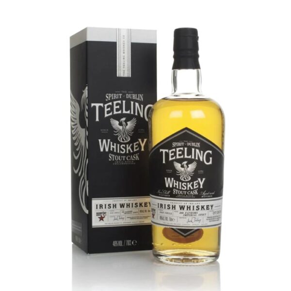 Teeling Small Batch Stout Cask boca viskija sa etiketom.
