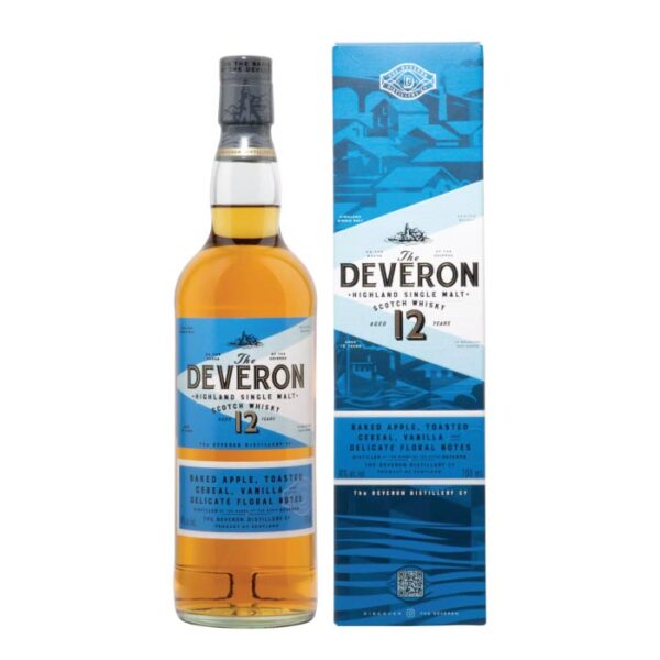 The Deveron 12 Y.O. Single Malt Scotch Whisky boca.