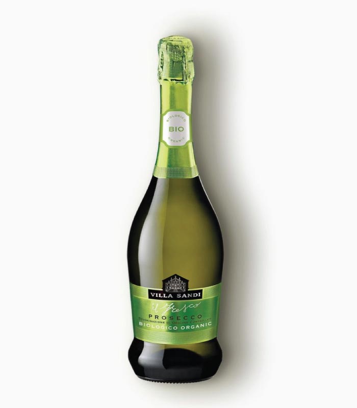 Villa Sandi Il Fresco Biologico Organic Brut boca organskog vina.