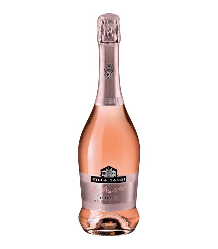 Villa Sandi Il Fresco Spumante Rosé Brut boca roze pjenušavog vina.