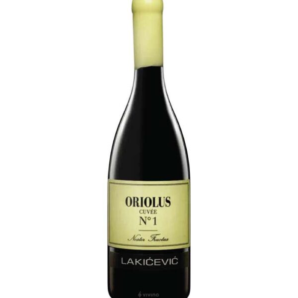 boca Lakićević Cuvée No.1 Oriolus bijelog vina