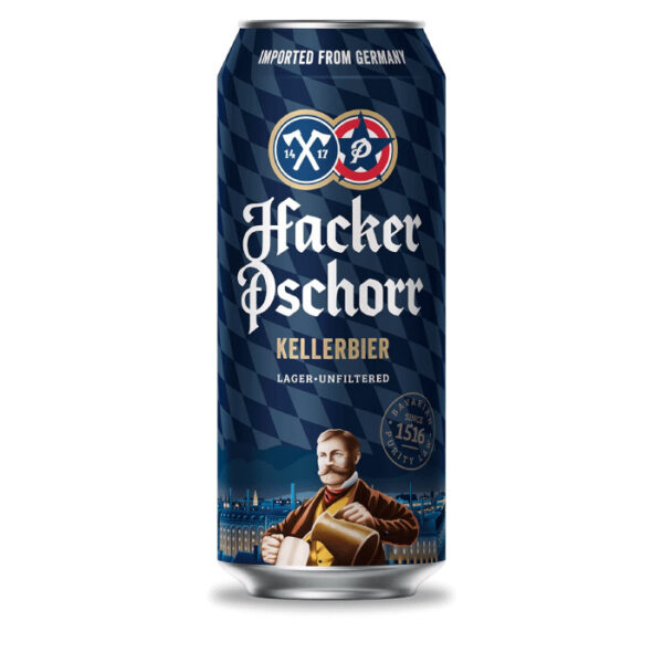 Hacker-Pschorr Kellerbier pivo u limenci 0.5 l