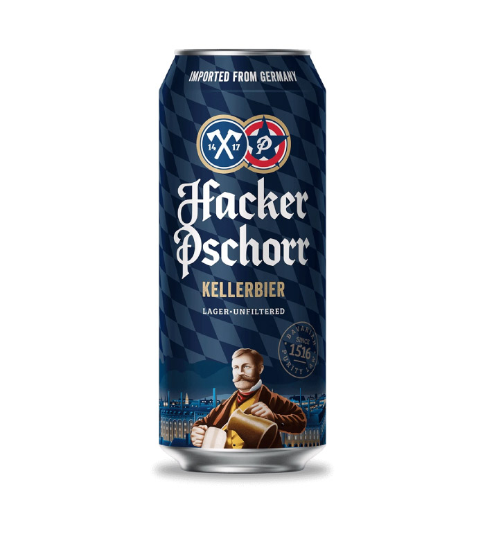 Hacker-Pschorr Kellerbier pivo u limenci 0.5 l