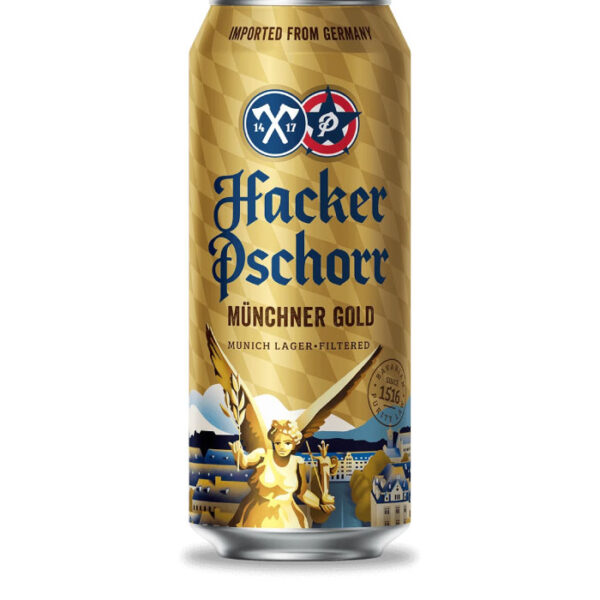 Hacker-Pschorr Münchner Gold pivo u limenci 0.5 l