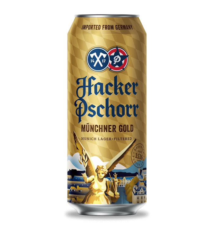 Hacker-Pschorr Münchner Gold pivo u limenci 0.5 l