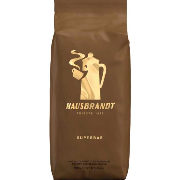 pakovanje Hausbrandt Super Bar kafe u zrnu 1 kg