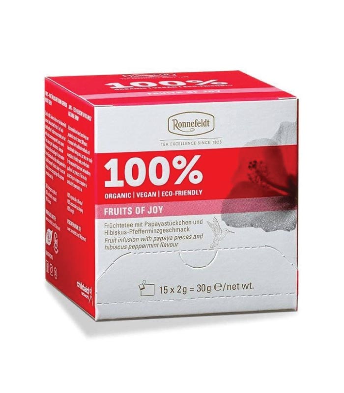 Ronnefeldt 100% Fruits Of Joy bio organski voćni čaj pakovanje