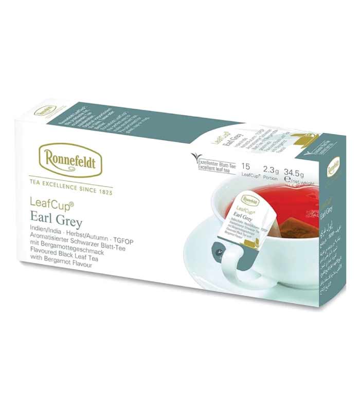 Ronnefeldt LeafCup Earl Grey crni čaj pakovanje