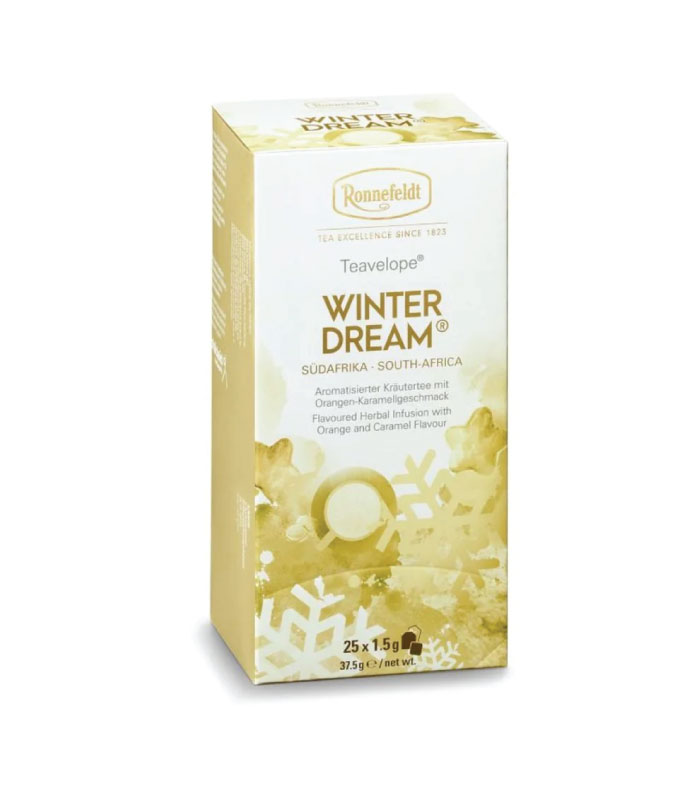 Ronnefeldt Teavelope Winter Dream čaj rooibos cimet.