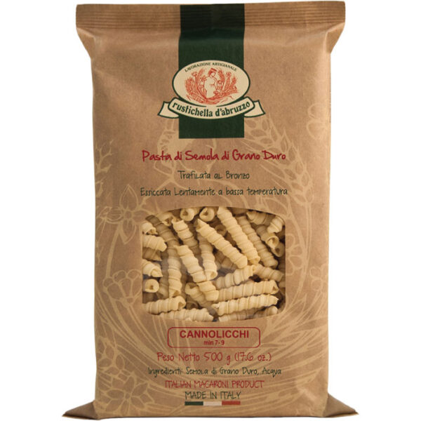 Rustichella Cannolicchi Pasta - Idealna za Supe i Ragu | vinum.ba