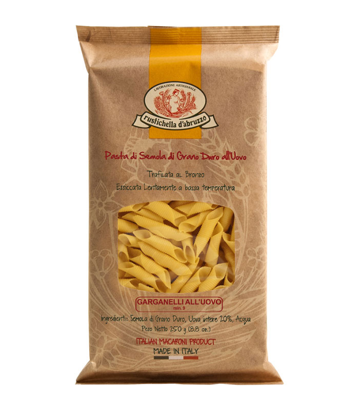 Rustichella Garganelli all'uovo tjestenine