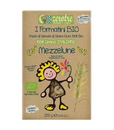 Rustichella Mezzelune Bio tjestenine za dijecu 250g