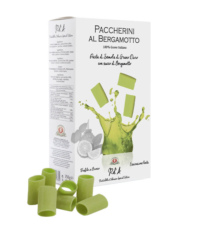 Rustichella Paccherini al bergamotto tjestenina 250g