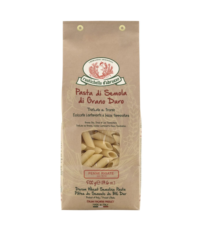 Rustichella Penne Rigate pasta 500g