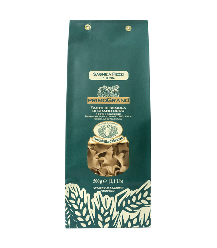 Rustichella Primograno Sagne a Pezzi tjestenina 500g