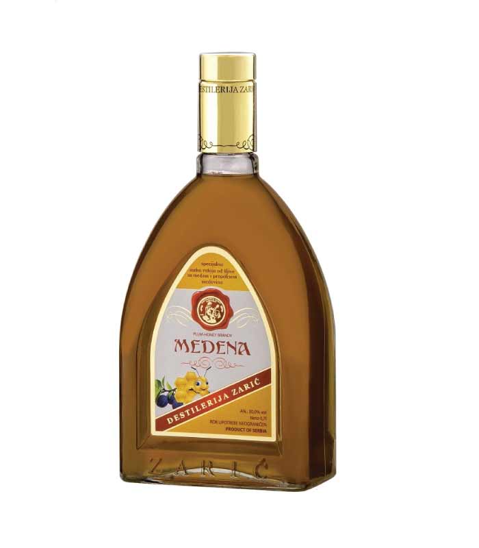 Zarić Medena rakija od šljive sa medom i propolisom flaša