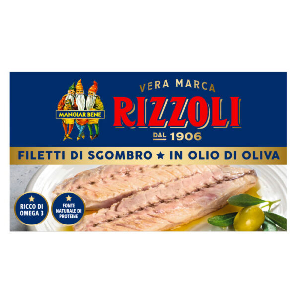 Rizzoli Fileti skuše u maslinovom ulju 125g
