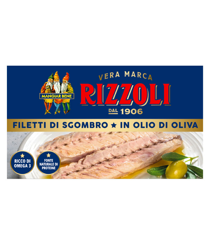 Rizzoli Fileti skuše u maslinovom ulju 125g