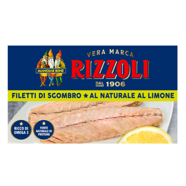 Rizzoli Fileti skuše u organskom umaku s limunom 125g