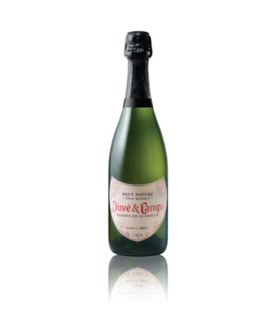 Juvé & Camps Reserva Familia Cava Gran Reserva Brut Nature boca