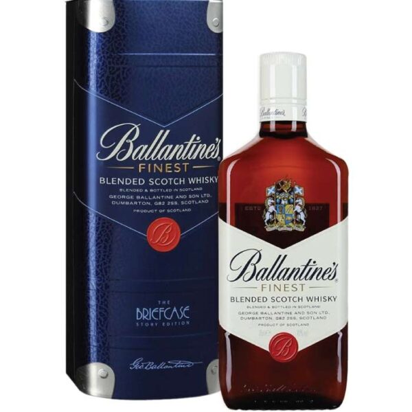 Ballantine's Finest Metal Box Blended Scotch Whisky 0.7 L