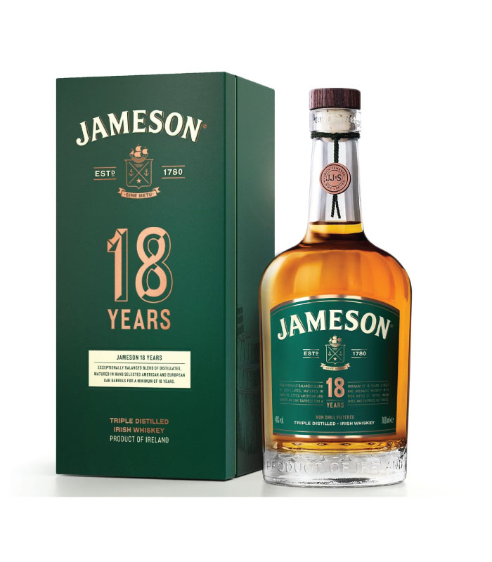 Luksuzno pakovanje i boca Jameson 18 Years Limited Reserve viskija
