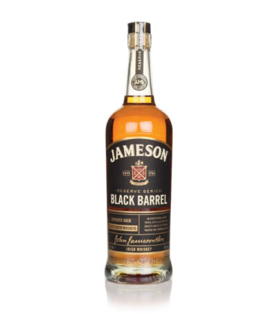 Boca Jameson Black Barrel viskija sa karakterističnom crnom etiketom