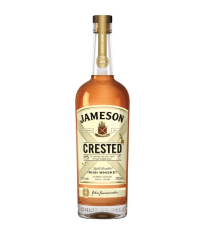 Premium boca Jameson Crested irskog viskija sa zlatnim logotipom