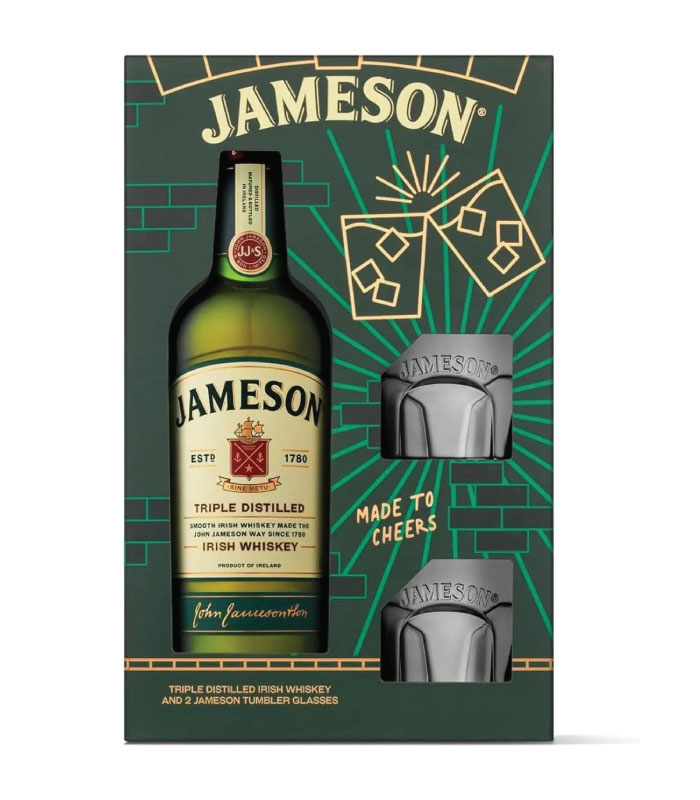 Jameson-irski-viski2-čaše jameson+2 čaše