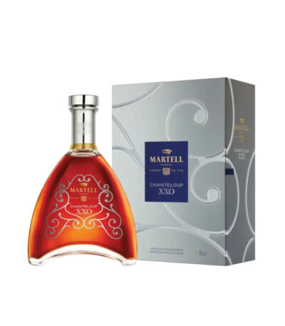Luksuzna boca Martell Chanteloup XXO sa zlatnim detaljima i ukrasnom kutijom